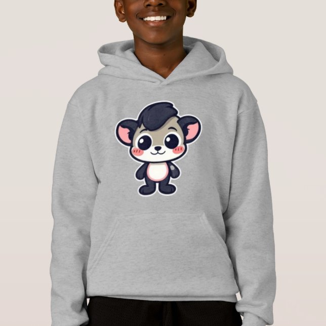 Funny Cartoon Hoodie (Front)