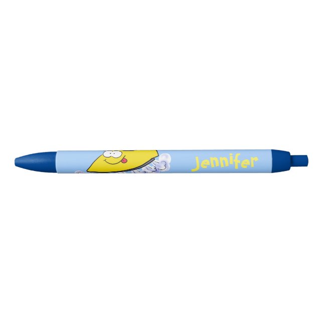 Funny cartoon iron laundry illustration pen (Front)