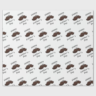Funny Cartoon Mustache Wrapping Paper