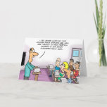 Funny Cartoon Nuclear Power Is Safe Card at Zazzle