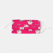 Funny Cartoon Pattern Pig Year Chinese Zodiac LFM Adult Cloth Face Mask (Front, Folded)
