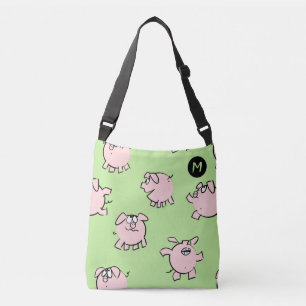Funny Cartoon Pattern Pig Year Choose Color M Bag