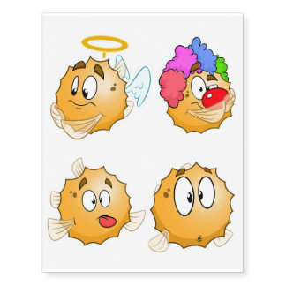 funny cartoon puff tattoos