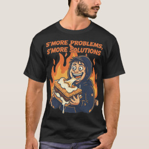 Funny Cartoon Smore Problems Smore Solutions T-Shirt