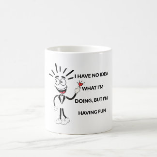 Funny Cartoon T-Shirt Coffee Mug