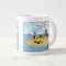 Funny Cartoon Woodturner on Deserted Island