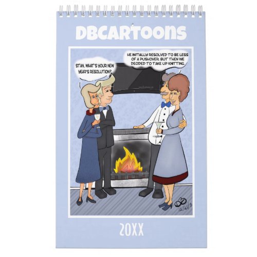 Funny Cartoons Calendar 