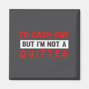 Funny Casino Gambling Lover Gambler  Magnet