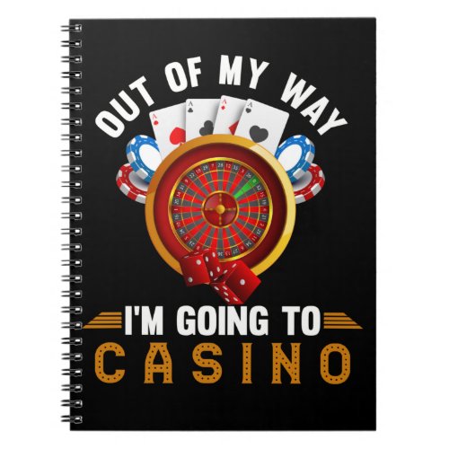 Funny Casino Gambling Notebook