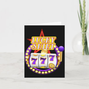 Funny Casino Slot Machine Jackt Lucky Card