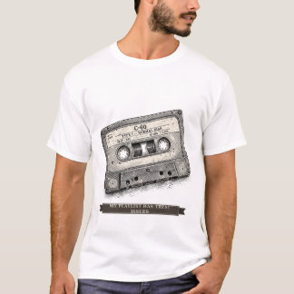 Funny Cassette Tape "My Playlist Has Trust Issues" T-Shirt