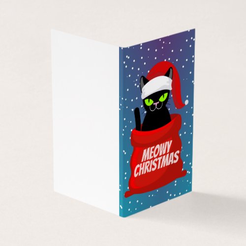 Funny Cat 25 Pack Christmas Cards