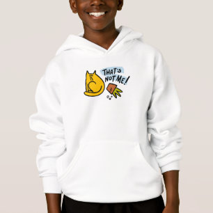 Funny cat and an overturned flower pot hoodie