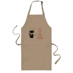 Funny Cat Apron Cajun Chef