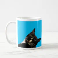 Cute Caricature Cat Espresso Cup, Zazzle