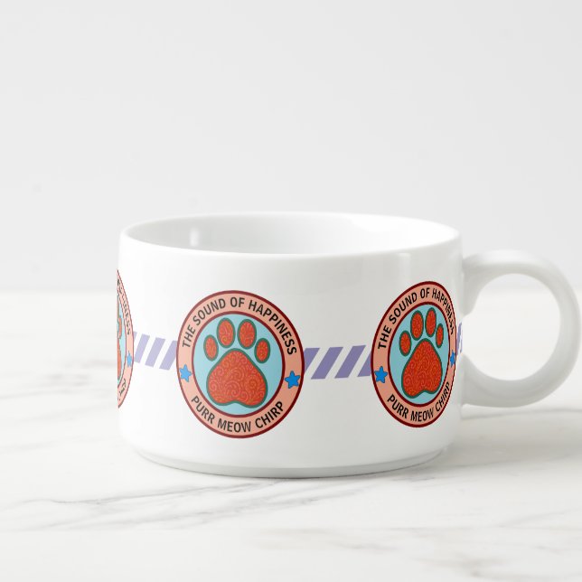 funny cat bowl (Left)