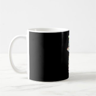 Funny Cat Christmas Lights Cat Lover Cat Christmas Coffee Mug