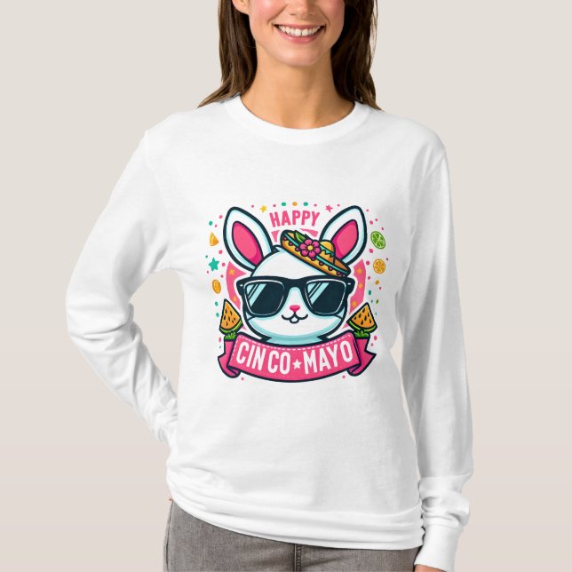 funny cat cinco de mayo 2024 Classic T-Shirt  (Front)