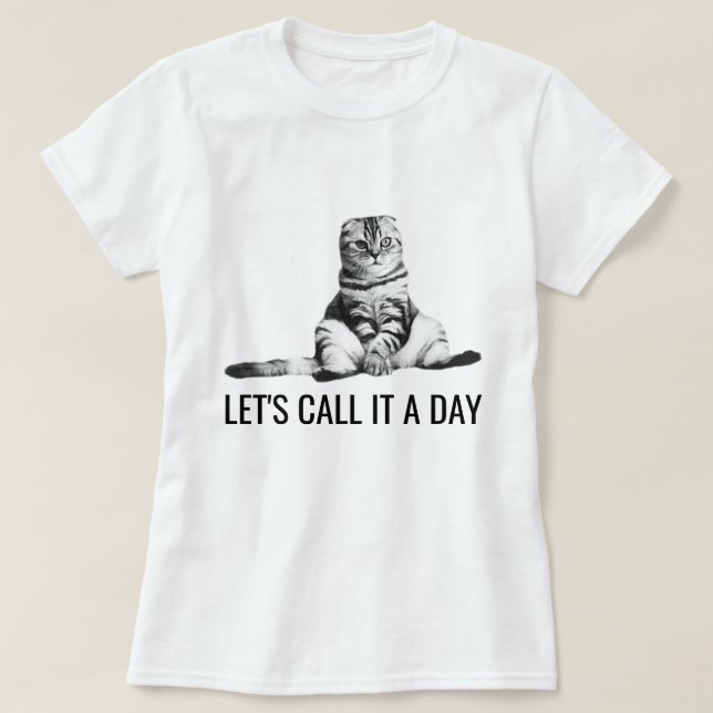 Funny Cat customizable T-Shirt (Design Front)
