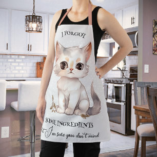 Funny Cat Cute Grandma Apron