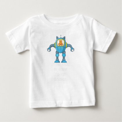 Funny Cat Engineering Scientist Robot Science Baby T-Shirt