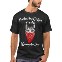 Funny Cat Filled By Coffee Cats and Gangsta Rap