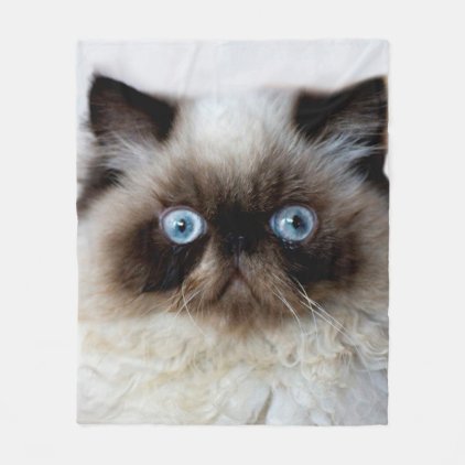 Funny Cat Fleece Blanket