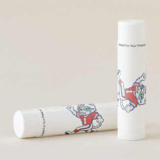 Funny Cat Football Player Lip Balm