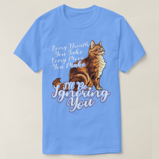Funny Cat Gifts Men Women Kids Funny Cat 1 T-Shirt (Design Front)