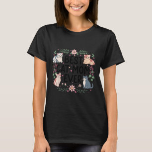 Funny Cat Graphic Women Mother Cat Owners Best Cat T-Shirt