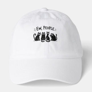 Funny Cat Group Cute Feline Design Hat