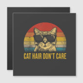 Funny Cat Hair Don't Care for Cat Lovers (Front/Back)