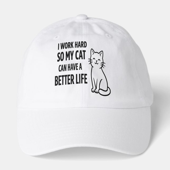 Funny Cat  Hat (Front)