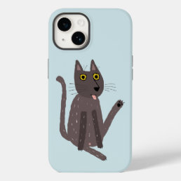 Funny Cat Humor Case-Mate iPhone 14 Case