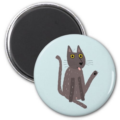 Funny Cat Humor Magnet