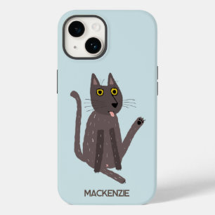 Funny Cat Humor Personalized Case-Mate iPhone 14 Case
