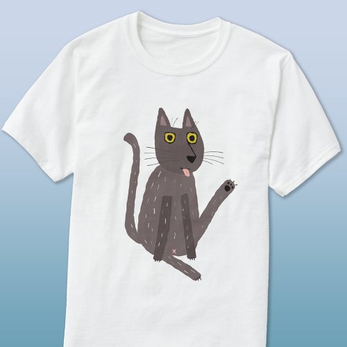 Funny Cat Humor T_Shirt