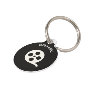 Funny Cat ID Tag – “Catflix & Chill”