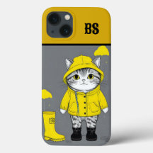 Funny Cat in Rain Boots – cat Humor