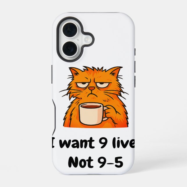 Funny Cat   Iphone Case (Back)