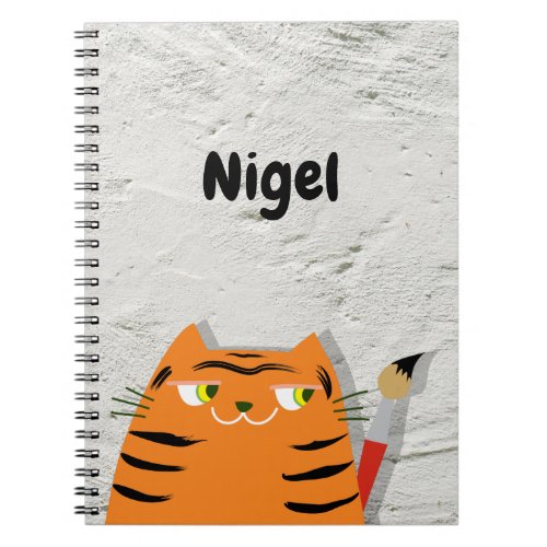 Funny Cat Kawaii Notebook