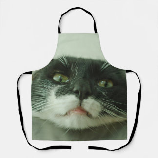 Funny Cat Kitty Pet Photo Apron