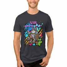 Funny Cat Knight "Sir Scratch a Lot" Cat lovers