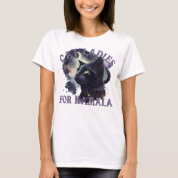 Funny Cat Ladies for Kamala Harris  T-Shirt