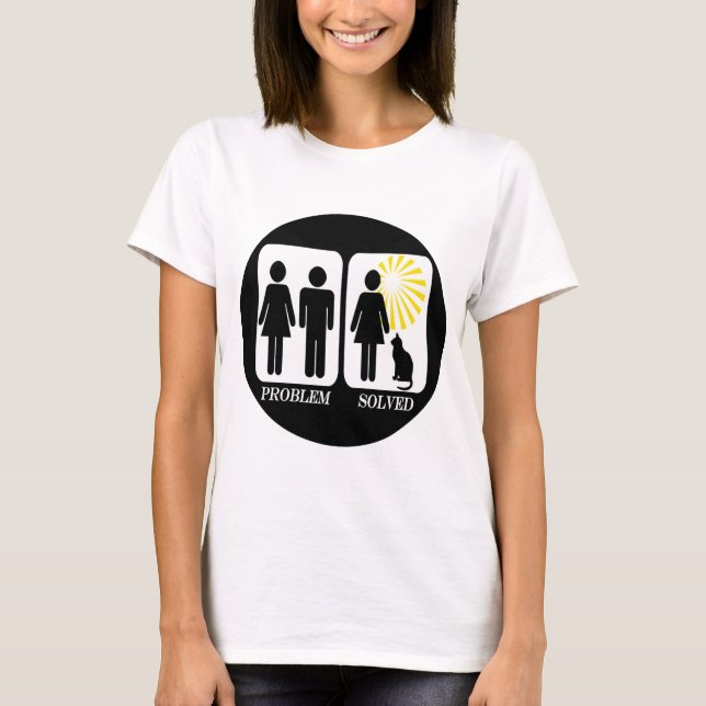 Funny Cat Lady T-Shirt (Front)