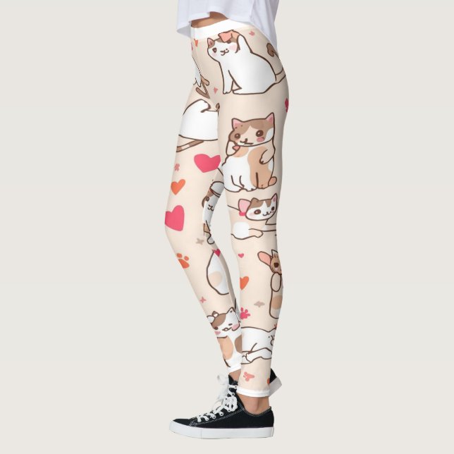 Funny Cat Leggings (Left)