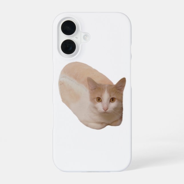 Funny Cat Loaf Meme Cat Bread Phone case (Back)