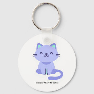 Funny Cat Lover Keychain – Cute Gift
