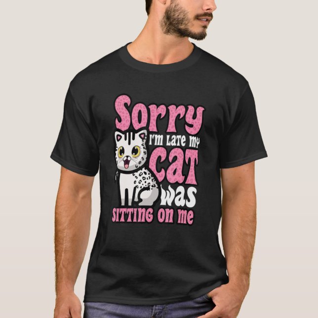 Funny Cat Lover Kitten Kitty Owner Humor Animal Fu T-Shirt (Front)