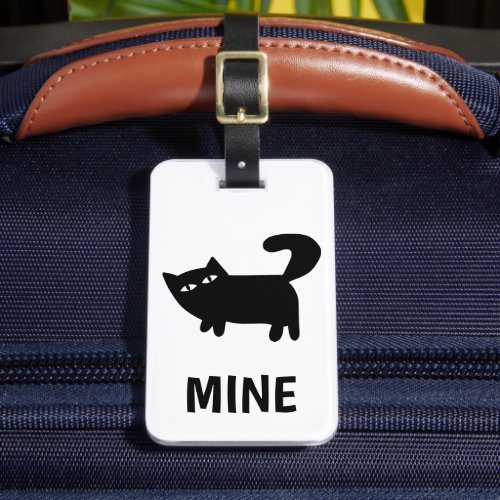 Funny Cat Lover  Luggage Tag